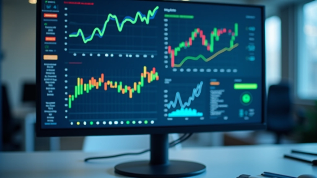 ETS-Zertifikate und Kohlenstoffmarktdaten auf einem Bildschirm mit Grafiken